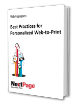 Best practices for personalized web-to-print