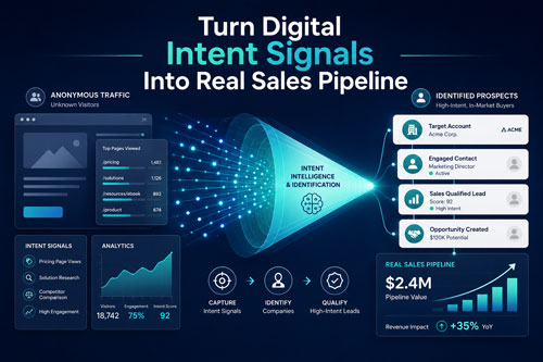 How to Turn Digital Intent Signals Into Sales Pipeline