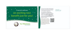 My Milestones by Commerce direct mail mailer