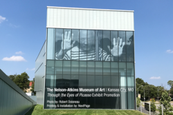 Through the Eyes of Picasso Exhibit window printing and installation